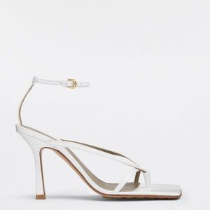 Bottega Veneta Stretch Optic White Heels